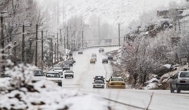Иран завалило снегом (фото) 