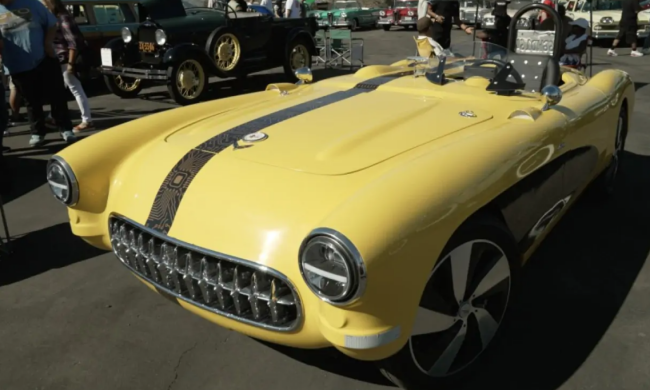 Chevrolet Corvette 1957 года, скриншот: theautopian