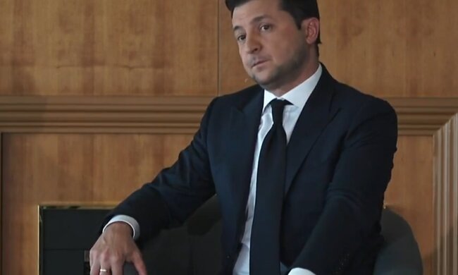 Скрін, відео Facebook Зеленський