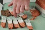 Триколірне сало, фото: Знай.ua