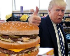 І половинку булочки: Трамп вигадав, як обманути дієтолога