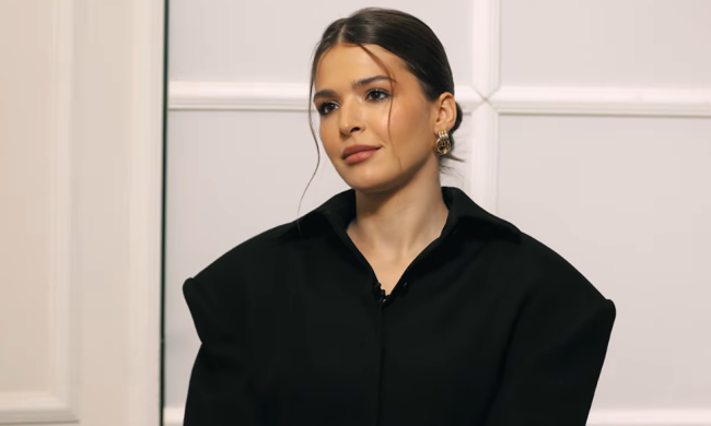 Ирочка Пономаренко, кадр из интервью