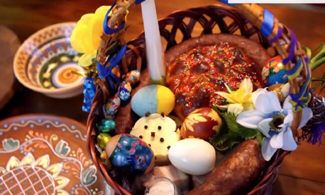 Великодній кошик. Фото: Youtube