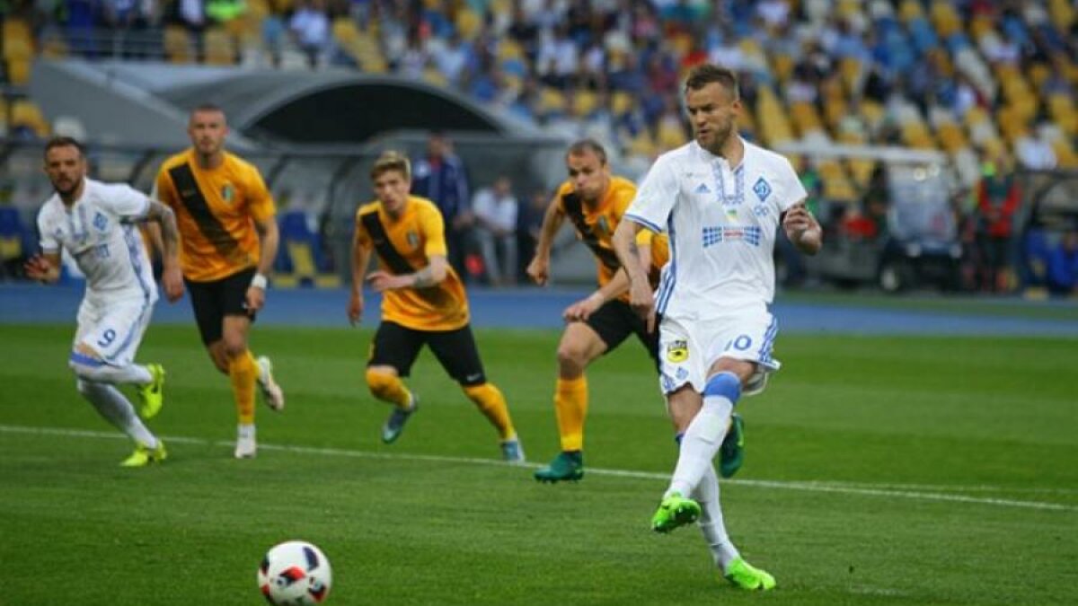 Динамо - Александрия 6:0 видео голов и обзор матча - ЗНАЙ ЮА