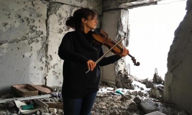 Скрипалька з передової: як українка лікує бійців музикою 