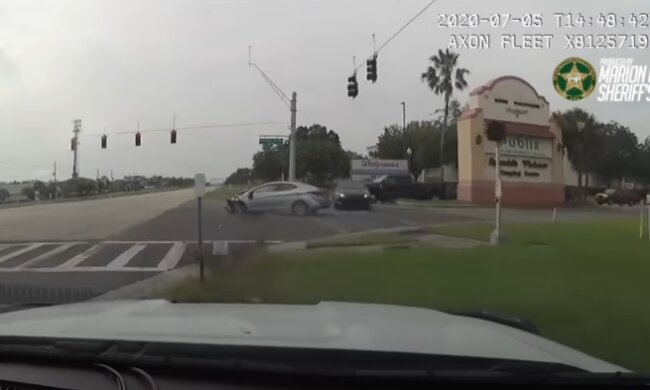 Погоня за ворами авто, carscoops