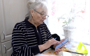 Пенсионерка. Фото: скрин youtube