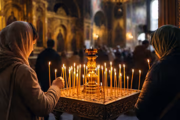 Свечи, церковь, изображение: Знай.ua