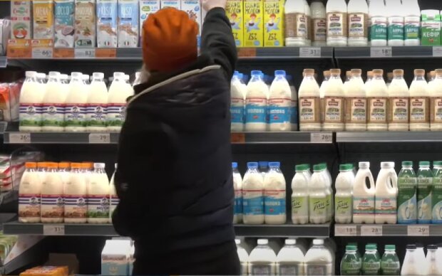 Молочные продукты. Фото: скрин youtube