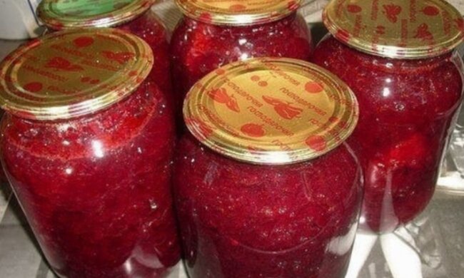 Салат со свеклой и кабачками, фото: домашняя консервация / Телеграмм