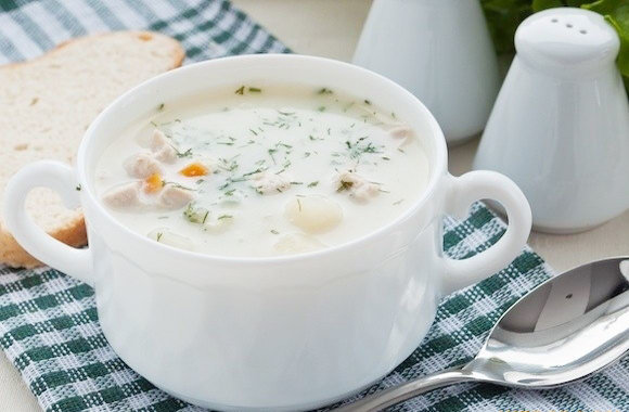 Рецепт супа с плавленым сыром