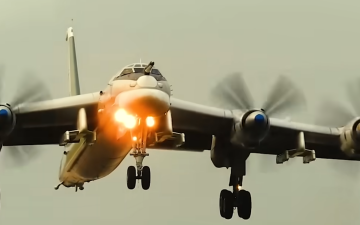 Стратегический бомбардировщик рф. Фото: скрин youtube