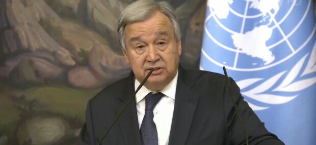 Генсек ООН, фото: скріншот з відео