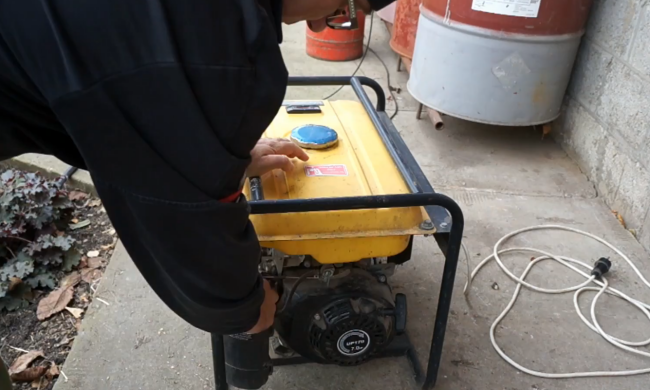 Генератор. Фото: скрин youtube