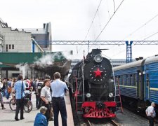 Ретро-поїзд в Києві змусить забути про все на світі
