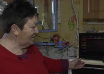 Оплата за электроэнергию, кадр из видео