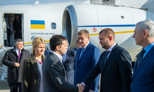 Владимир Зеленский в Харькове, Офис Президента Украины