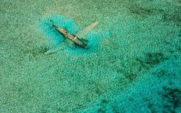 Огромная находка: обнаружен пропавший без вести затонувший самолет