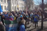 Мітинг на підтримку України, скріншот: Youtube