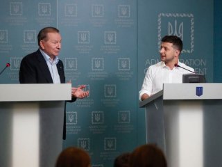 Володимир Зеленський та Леонід Кучма