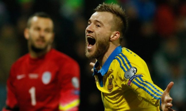 Жители Крыма отмечают гол Ярмоленко (видео)