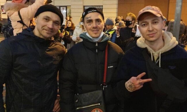 Каста, Face и Oxxxymiron / фото: соцсети