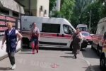 Інцидент зі "швидкою" та ТЦК в Одесі, скріншот: Telegram