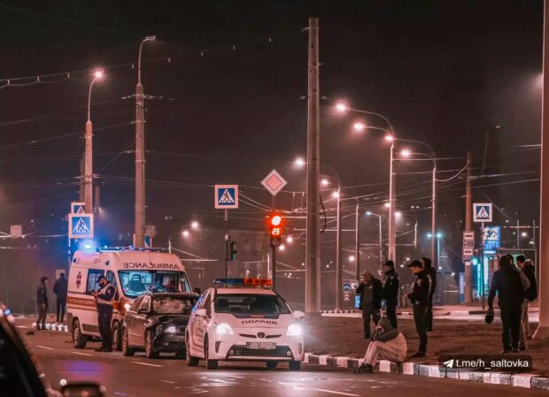 В Харькове страшное ДТП унесло жизнь майора полиции: "Водитель рыдает на обочине"