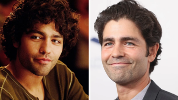 Адриан Гренье – Нейт тогда и сейчас