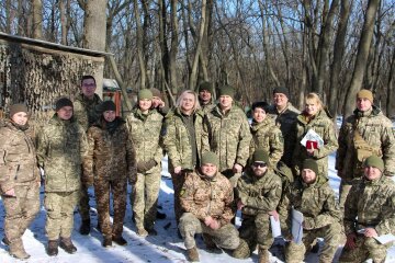 Командування ООС нагородило воєнкорів, фото: штаб ООС