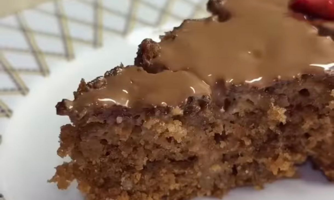 Шоколадный пирог без выпечки: фото скрин рецепта