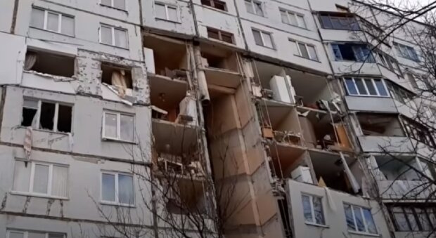 Харьков, разрушение. Фото: Youtube