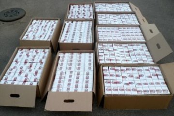 Правоохоронці вилучили 674 тис. пачок контрабандних цигарок  