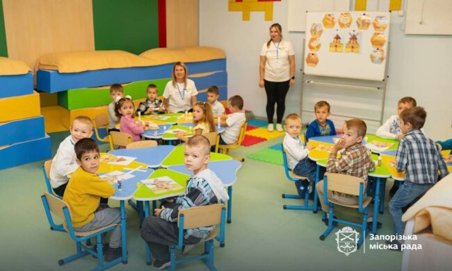 Підземний дитячий садок у Запоріжжі