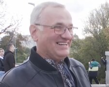 Михайло П'ята, кадр із інтерв'ю ТСН