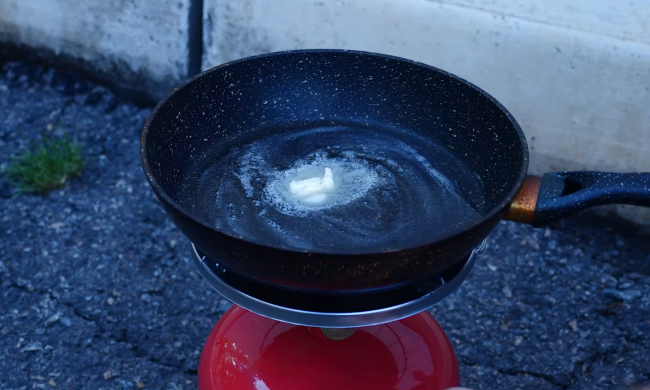 Газовый баллон, скриншот с видео