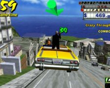 Crazy Taxi: скрин игры