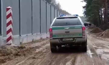 Забор на польско-белорусской границе. Фото: скриншот с видео