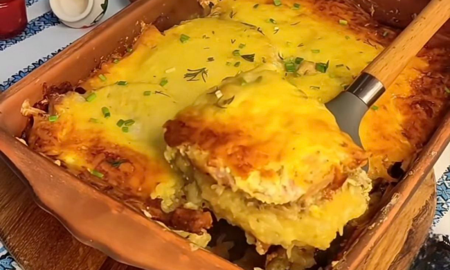 Запеканка "Ленива невестка": фото скрин рецепта