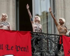 Ле Пен подасть до суду на активісток Femen (фото)