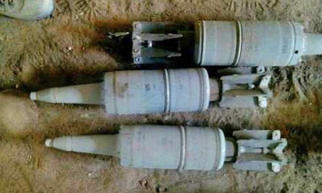 В нежилых домах боевики "ДНР" хранили танковые снаряды и гранатометы (фото)