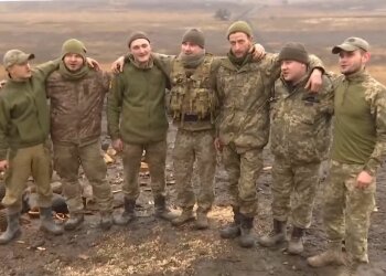 Бойцы ВСУ, кадр из видео