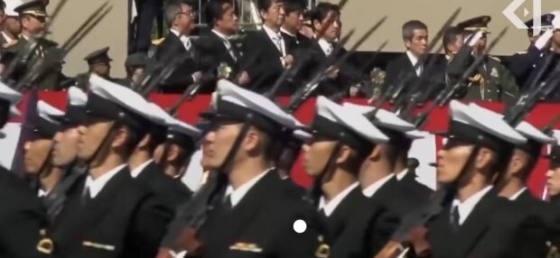 Японская армия, скриншот: YouTube