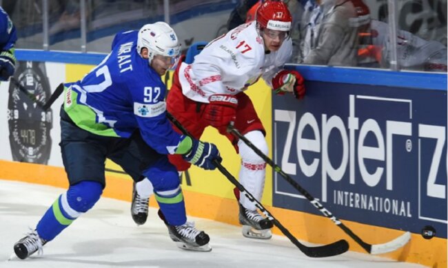 Словения - Беларусь 2:5 Видео лучших моментов матча ЧМ-2017 по хоккею
