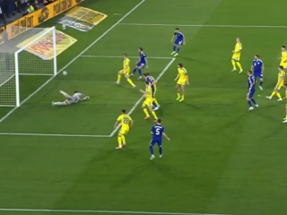 Матч Украина-Швеция, футболисты сборной Украины, кадр с видео