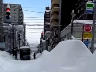 Снегопад, фото: скриншот из видео