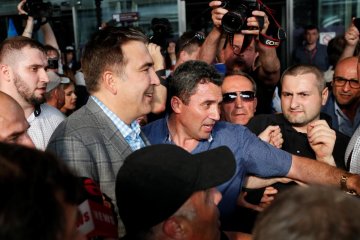 Зеленський розповів про долю Саакашвілі в Україні: робота або екстрадиція