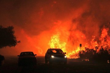 Апокаліпсис в Каліфорнії: українка витягла з пекельного вогню дітей, в мережі показали відео