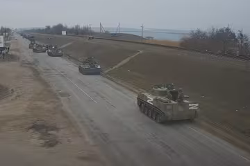 Російські окупанти. Фото: скрін youtube