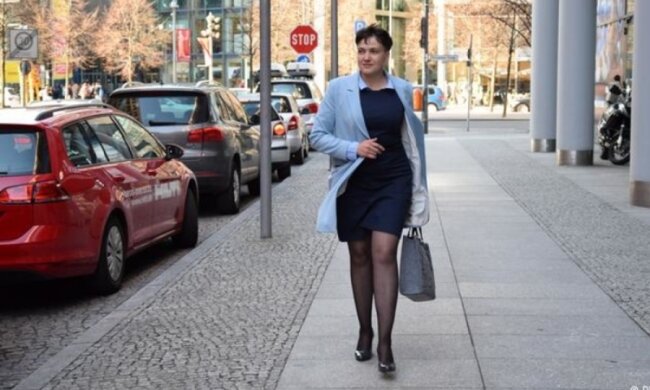 Савченко змінила імідж і посунула на Берлін